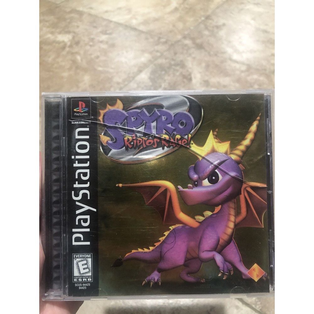 PlayStation 1 Spyro rypto rage video game